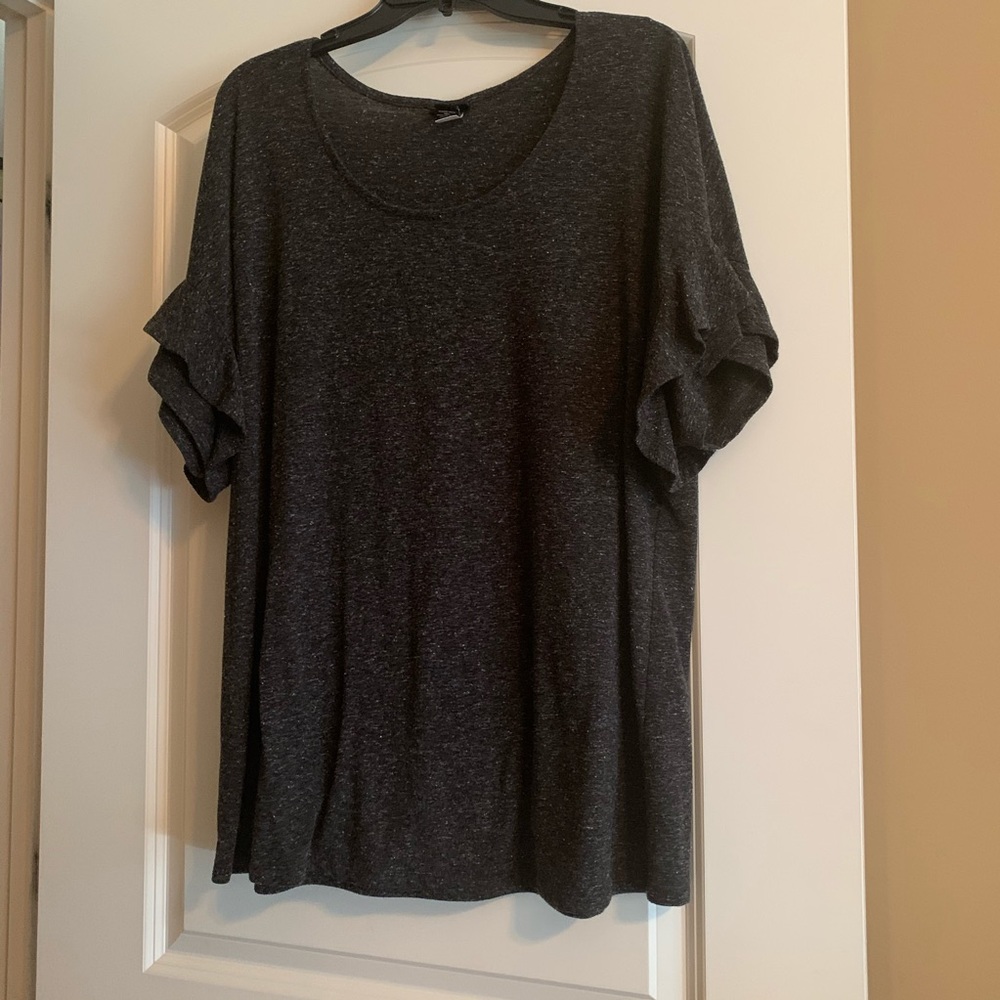 Torrid Ruffle Sleeve Top